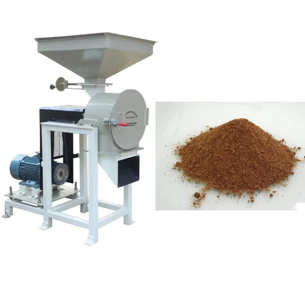 Fish Feed Grinder Machine 100 150Kgs Per Hr With Finished Goods-1020