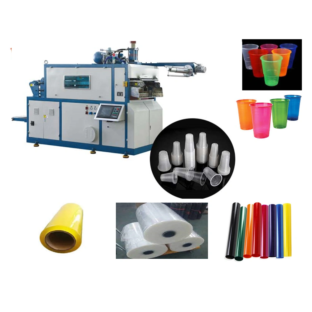 Plastic Cups Making Machine Automatic With Finished Goods-1045