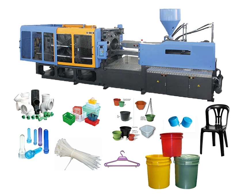 Bucket Injection Molding Machine Automatic With Finished Goods-1