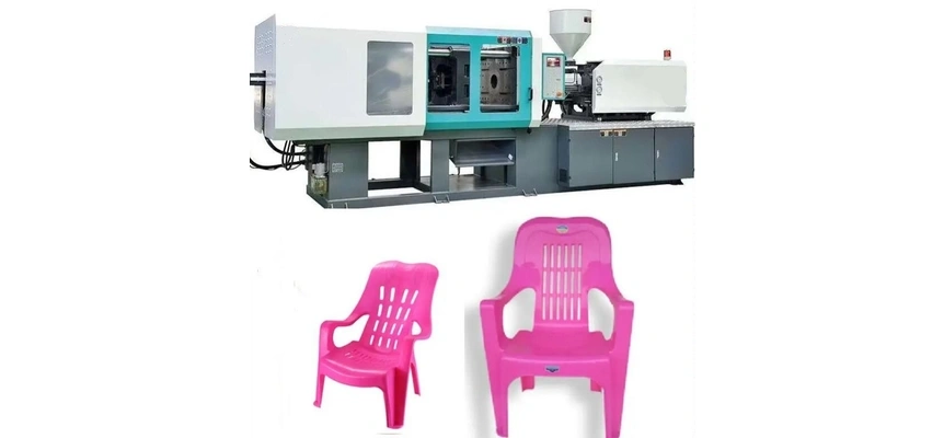 Chair Injection Molding Machine Automatic With Finished Goods-2