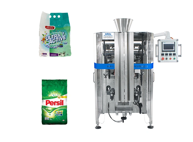 Detergent Powder Making Packaging Machine With Finished Goods-2