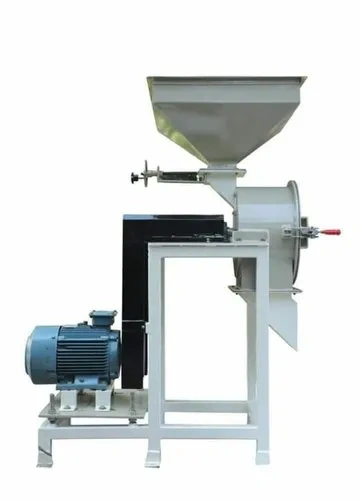 Fish Feed Grinder Machine 150 200Kgs Per Hr With Finished Goods-1