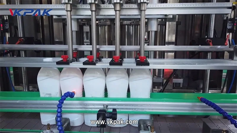 Juice Filling Line 4 Nozzle With Finished Goods-2