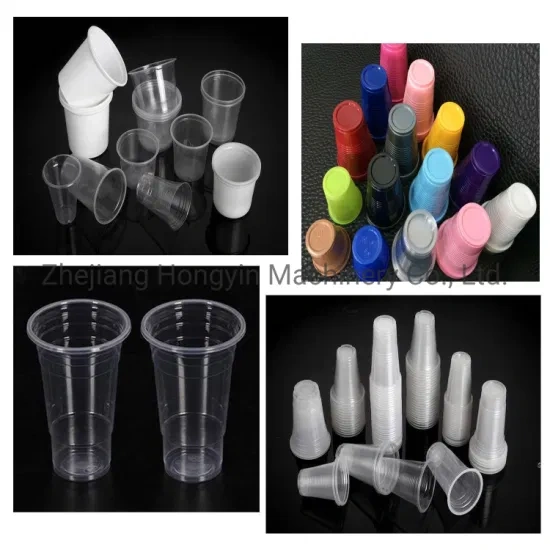 Plastic Cups Making Machine Automatic With Finished Goods-2