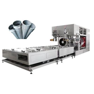 Pvc Pipes Making Machine Electrical Conduit With Finished Goods-1