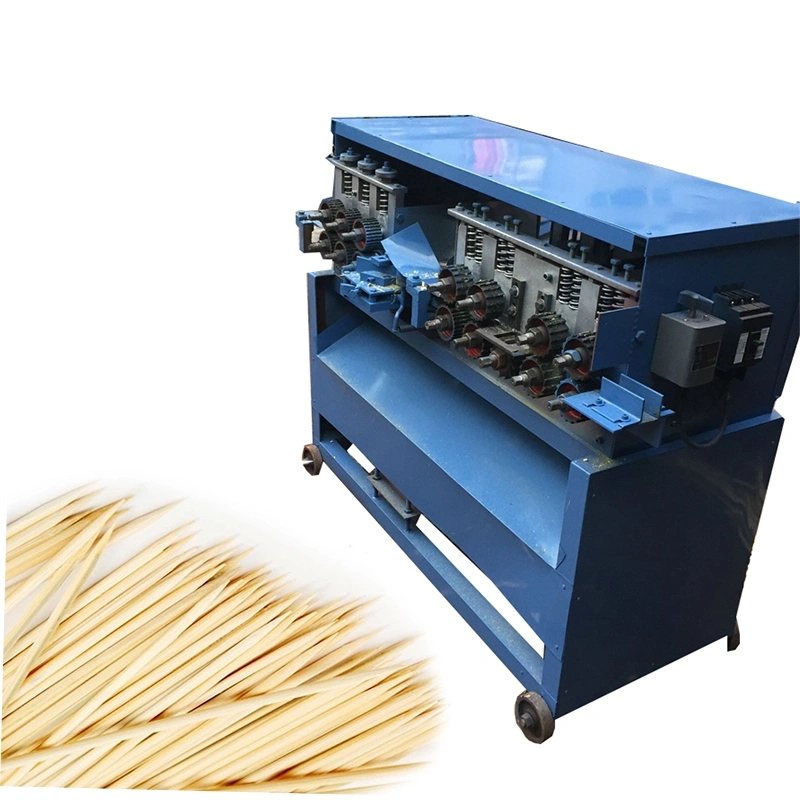 Toothpick Making Machine With Finished Goods-2