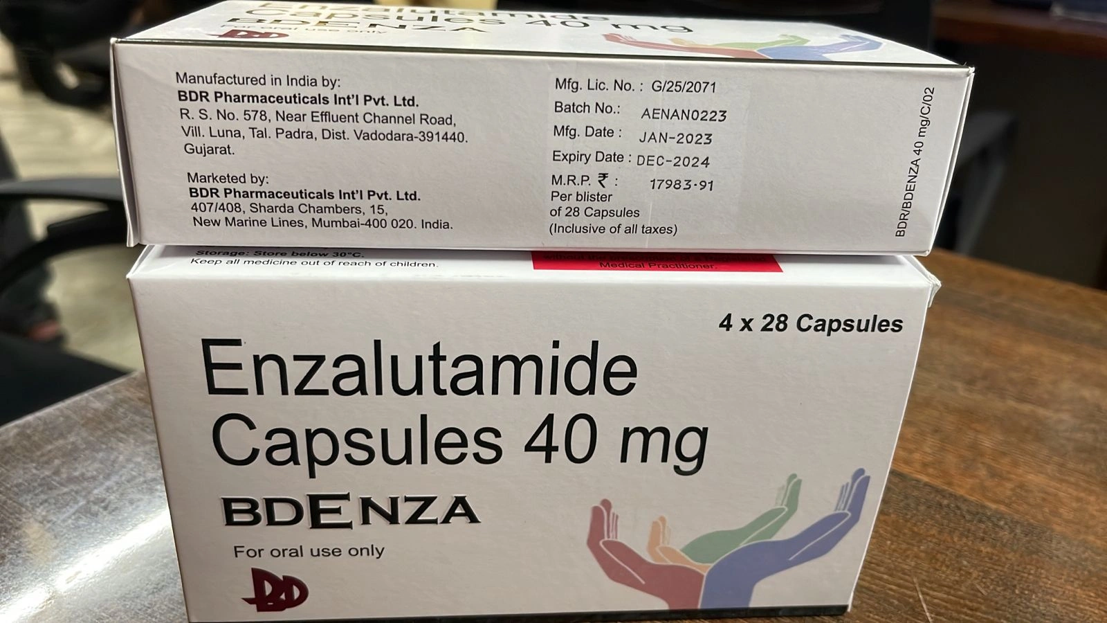 Enzalutamide capsule 40mg-12225116