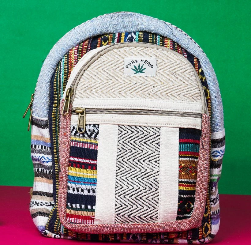 Hemp backpack-3