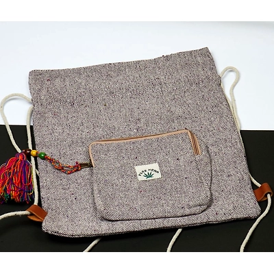 Hemp backpack-2