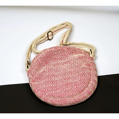 Hemp circel Bag-3