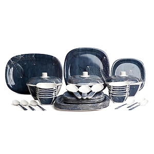 Bataniya Melamine Dinner Set of 40 pieces, unbreakable material, Long Lasting Crockery