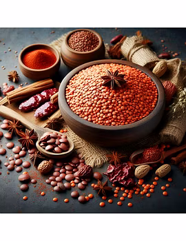 Red Lenthils/ Masoor Dal Whole-3-sm