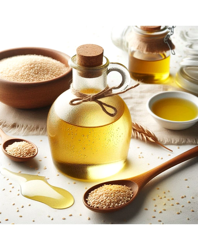 Cold Pressed Sesame Oil-1