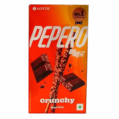pepero crunchy snack