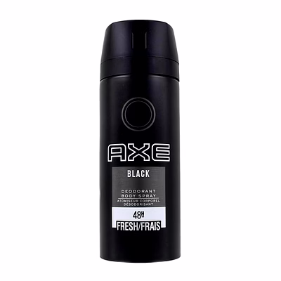 axe black deodorant body spray
