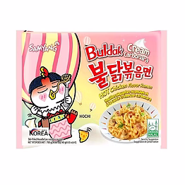 samyang hot chicken ramen cream carbonara