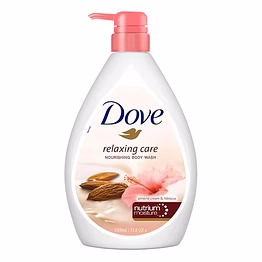 unilever dove relaxing almond cream body wash