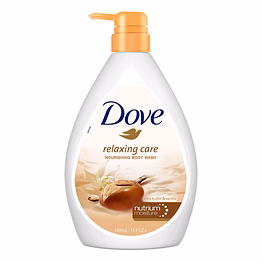 dove relaxing butter body wash
