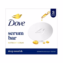 unilever dove serum beauty bar 3x125g