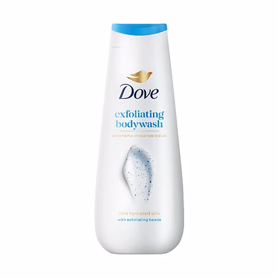 new dove exfoliating bodywash