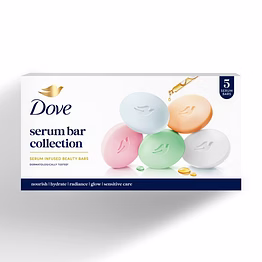 dove variety pack 5x125g