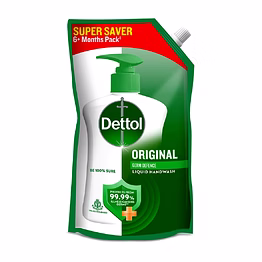 reckitt dettol liquid hand wash refill - original hand wash- 675ml