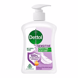 reckitt dettol sensitive liquid hand wash - 200 ml