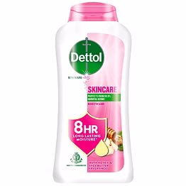 reckitt dettol skincare body wash and shower gel for women and men, 250ml