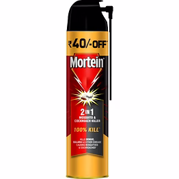 mortein 2 in 1 mosquito and cockroach killer spray - 600ml