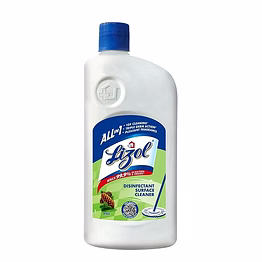 reckitt lizol disinfectant surface & floor cleaner liquid pine 500 ml