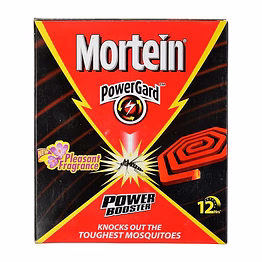 reckitt mortein mosquito and insect killer - power guard booster coils, 10 coils pack