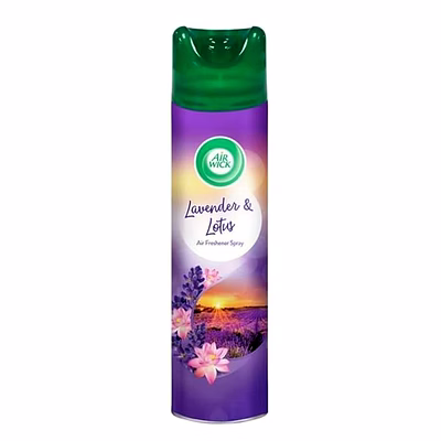 reckitt air wick 245 ml - lavender & lotus, room air freshener spray