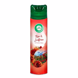 reckitt air wick - 245 ml - rose & saffron, room air freshener spray
