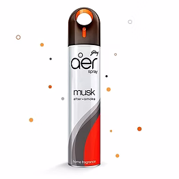 (g&b) godrej aer home air freshener spray - 300 ml(musk after smoke)