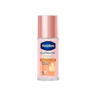 unilever vaseline roll-on serum gluta glow ampoule deodorant, bright renew