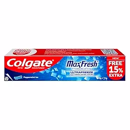 colgate maxfresh 80g dental hygiene toothpaste peppermint ice blue gel