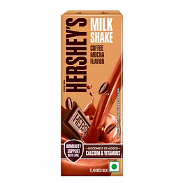 hershey's liquid milkshake coffee mocha flavor 180ml