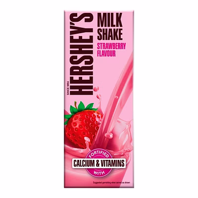 hershey's strawberry flavored milkshake 180ml