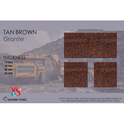 TAN BROWN GRANITE