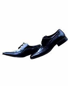 black formal shoes