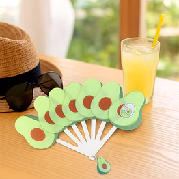 foldable pocket fan with keychain (1 pc)