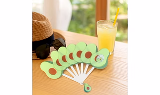 Foldable Pocket Fan with Keychain (1 Pc)