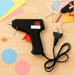 20w hot melt glue gun – fast-heating craft & repair adhesive applicator (1 pc)