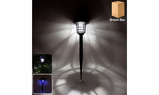 Solar Garden LED Bug Zapper Stake Light (1 Pc)
