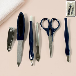 6 in1 manicure & pedicure grooming kit