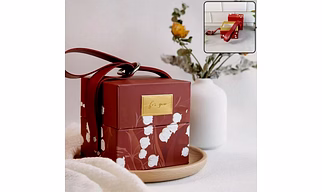Luxury Gift Packaging Box with Leather Strap