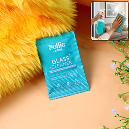 pollic kadam concentrated glass & mirror cleaner sachet (15 gm)