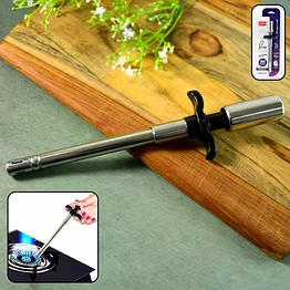 apex stainless steel kitchen gas stove lighter - (1 pc)