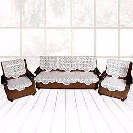 lace-design sofa runner - (230x28 inch / set)