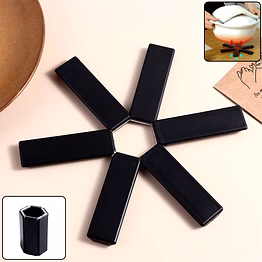 folding insulated pad for hot pots - foldable trivet mats (1 pc)